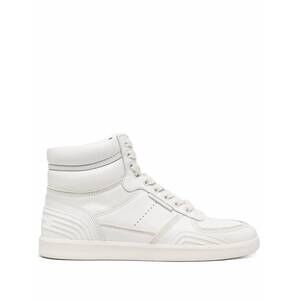 NEW TORY BURCH women's clover high court sneakers in white